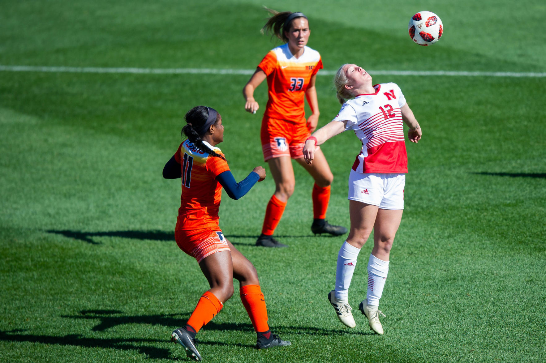 Nebraska soccer vs. Illinois, 10/21